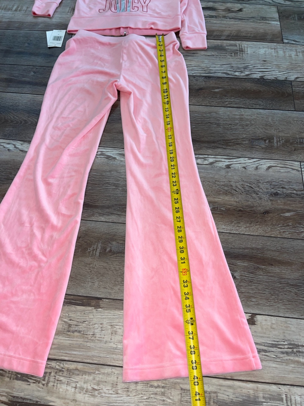 Juicy Couture Flamingo Track Suit Tracksuit Velour Set Women X-small - Picture 4 of 10